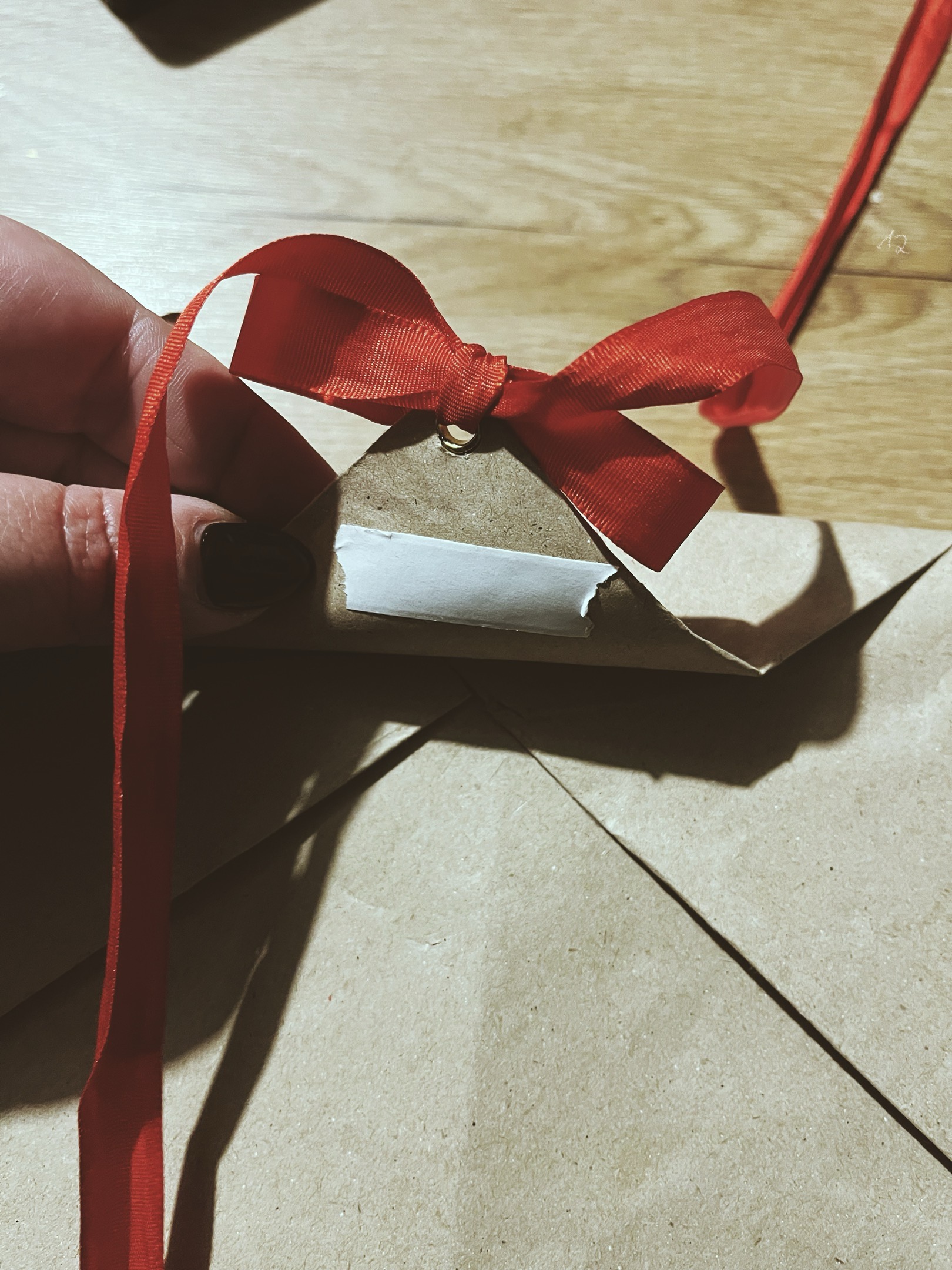 Obálka ze čtvercového papíru – náhled